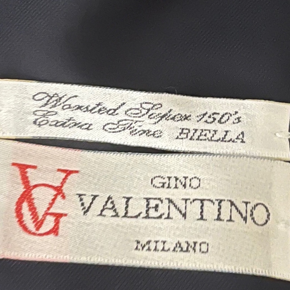 Navy Blue Valentine Suit, Size 40 R